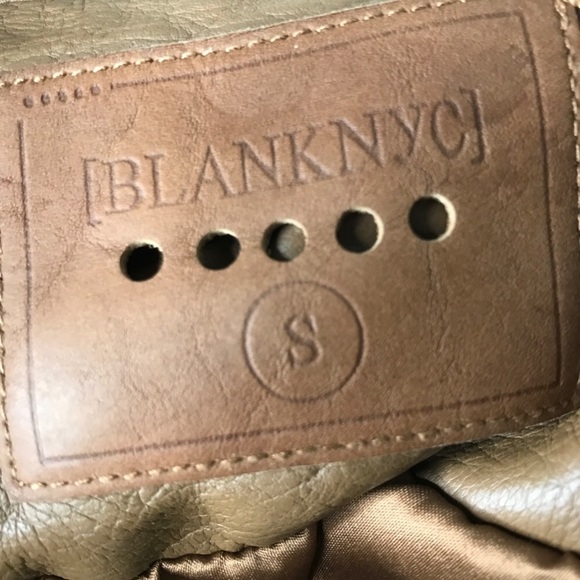 Blank NYC Tan Moto Jacket - Picture 3 of 5